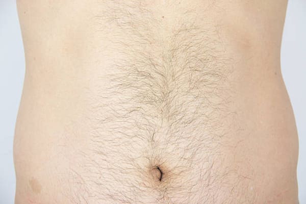 Xem tướng lông trên cơ thể: Mọc lông ở bụng